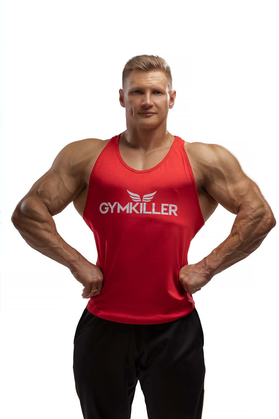 Red "CLASSIC" GYMKILLER Stringer - GYMKILLER